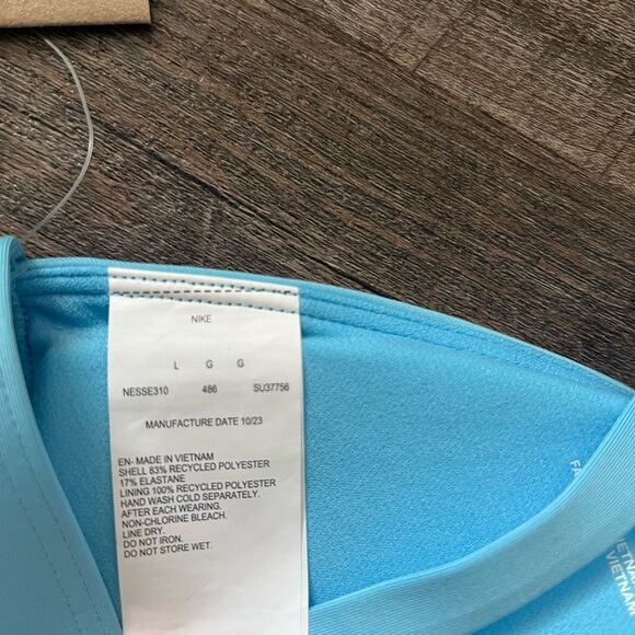 Nike Women Essential Bralette Bikini Top-Size Large - Picture 5 of 5